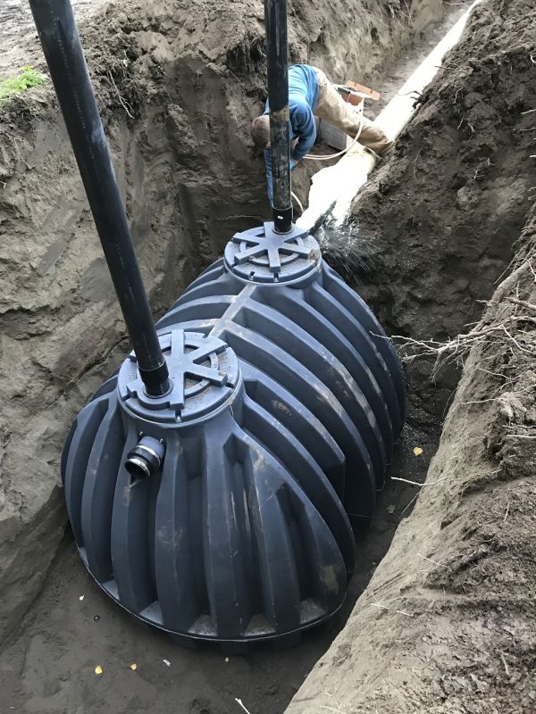 Septic System Components Assembly